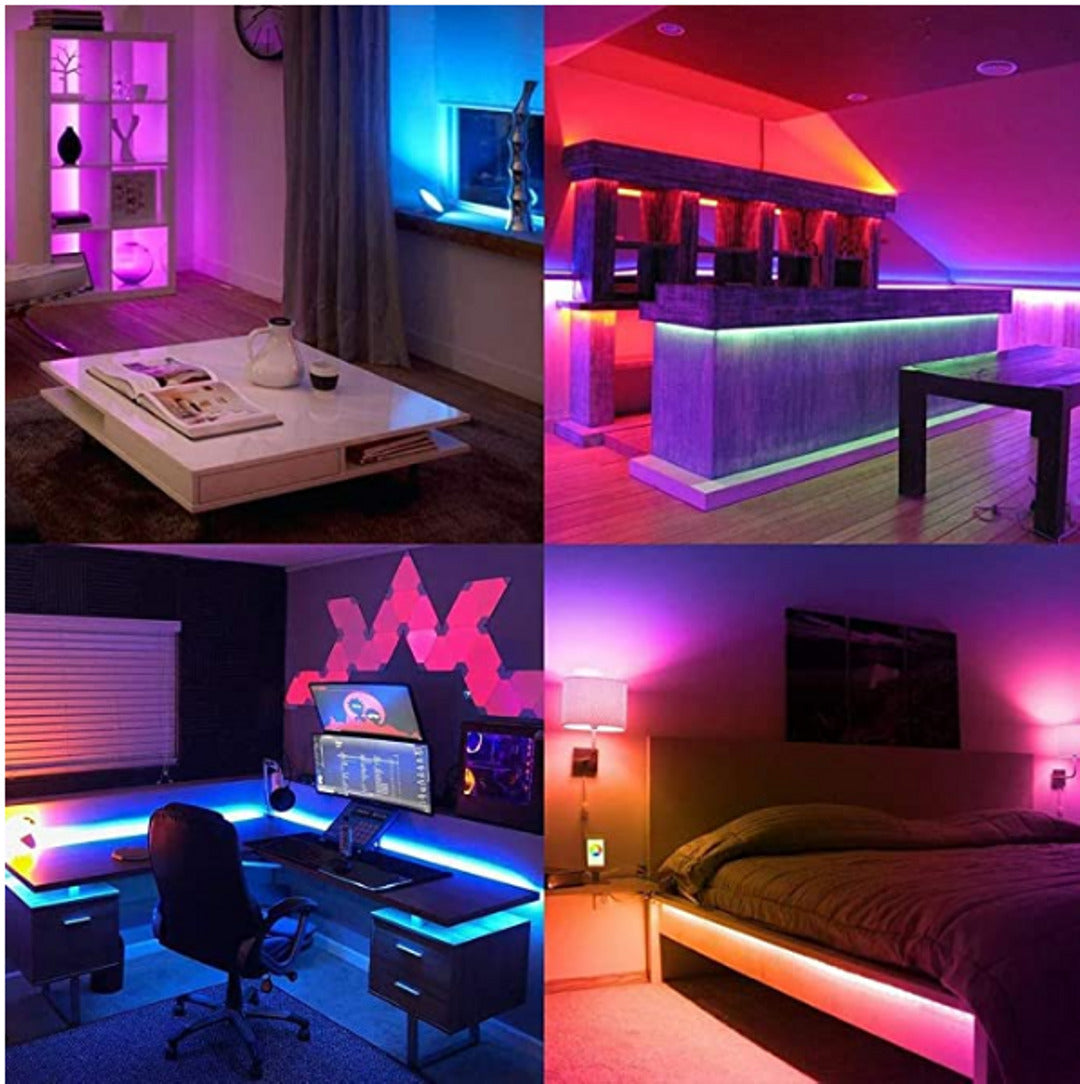 Luces LED Adhesivas, YORMICK 32.8' Impermeables Flexibles