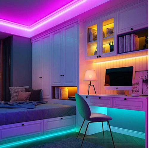 Luces LED Adhesivas, YORMICK 32.8' Impermeables Flexibles