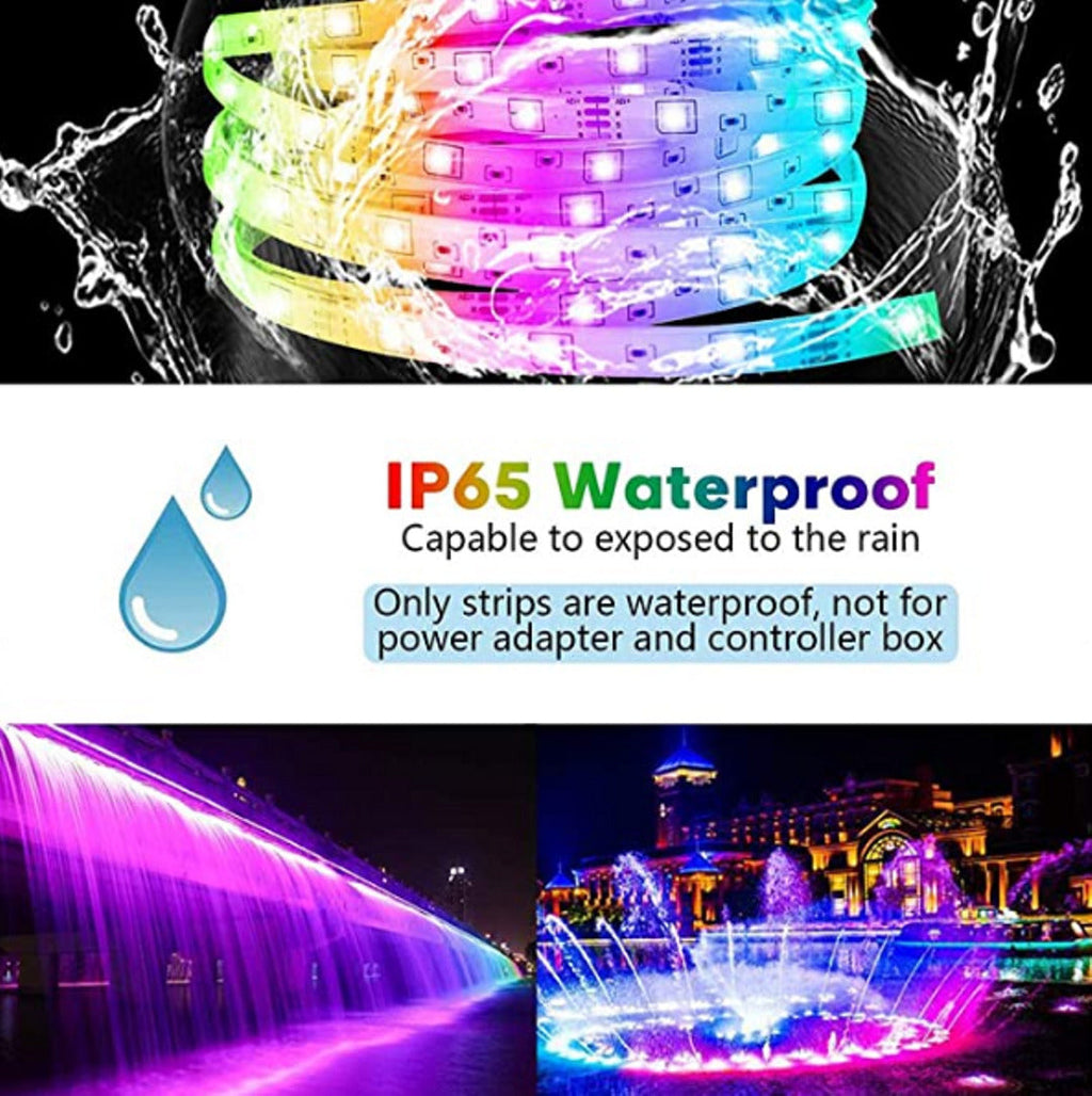 Luces LED Adhesivas, YORMICK 32.8' Impermeables Flexibles